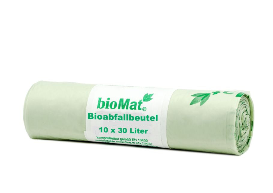 Biomat - Composteerbare vuilniszakken 30L -10 st