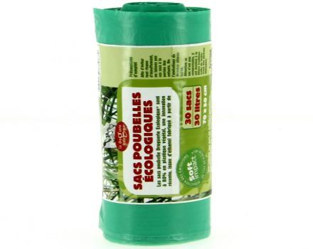 La droguerie ecologique - pedaalafvalemmers - 30 liter - 30 stuks