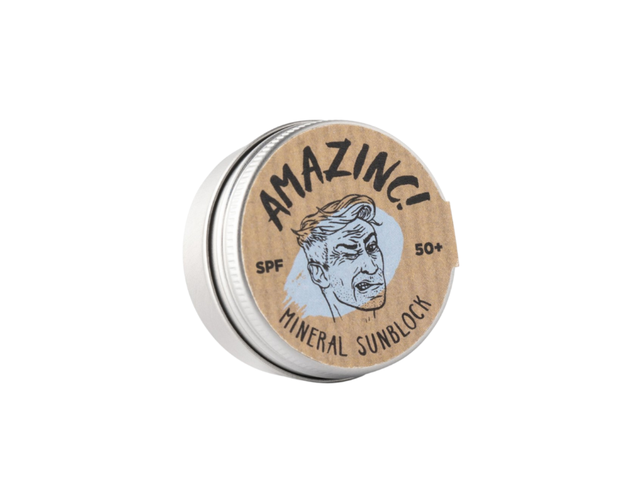 Amazinc! - Mineral Sunblock - SPF50 - Shallow Blue - 25gr