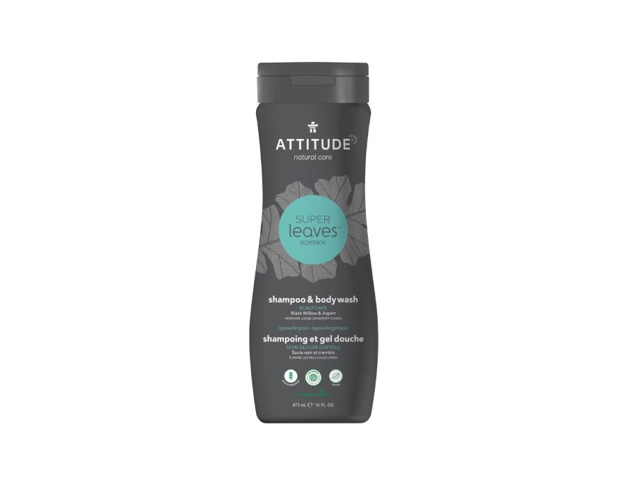 Attitude - Super Leaves™ Shampoo & Douchegel voor Mannen- Scalp Care