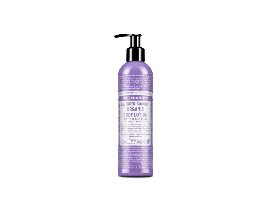 Dr. Bronner`s - Biologische bodylotion - lavendel-kokosnoot - 240ml