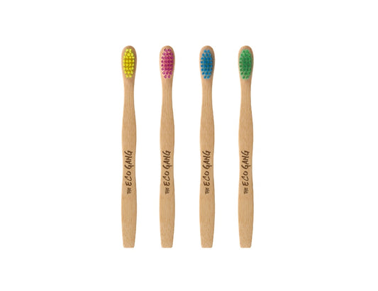 The Eco Gang - Bamboe Tandenborstel - Kids - Ultra Soft - 20s