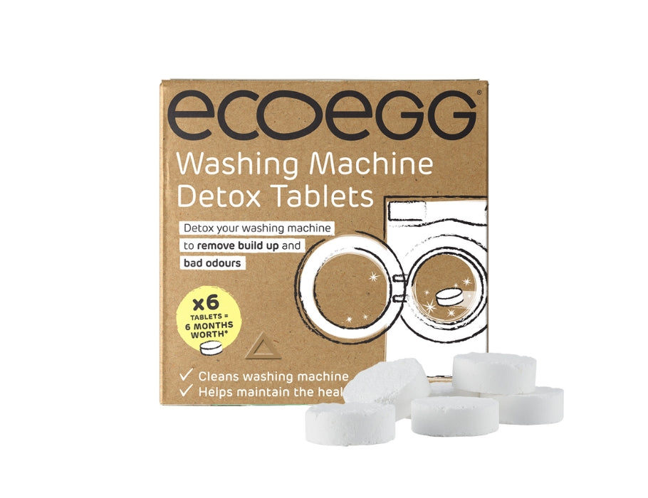 Ecoegg - wasmachine en vaatwasser detox-tabletten - 6st.