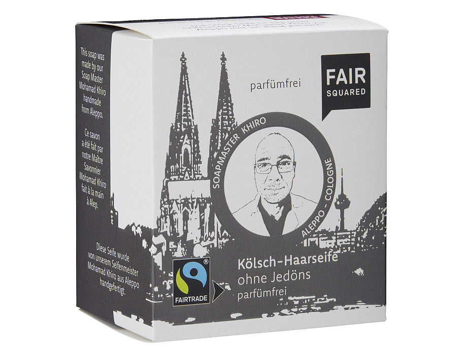 Fair Squared - Shampoo Bar voor een kaal hoofd - 80 gram