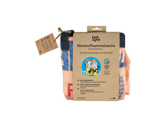 Fairzone - Opvangtas - Recycling Afval - Upcycled Rijstzak