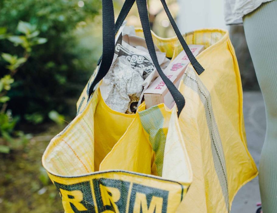 Fairzone - Opvangtas - Recycling Afval - Upcycled Rijstzak