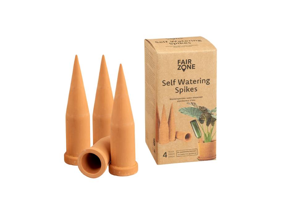 Fairzone - Waterdruppelaar - Terracotta - 4 stuks