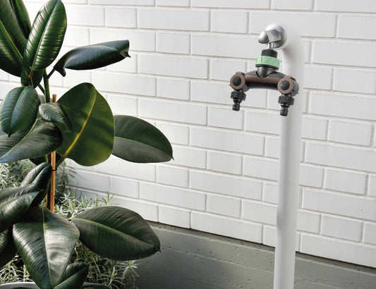 G.F. Reco - Dubbele Uitlaatkraan - Waterverdeler