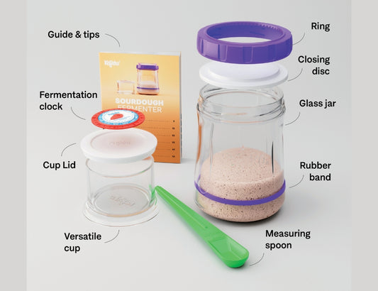 Kefirko - Zuurdesemdeeg Maker - 900ml - Oranje