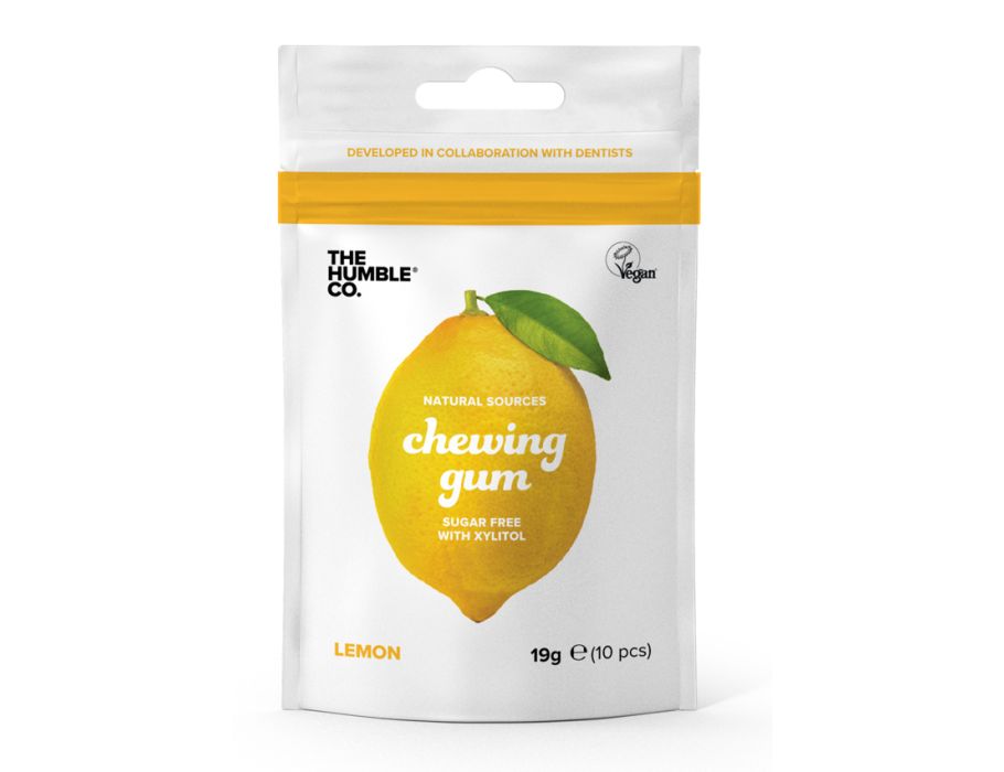 The Humble Co. - Kauwgom - Lemon - 19 gr