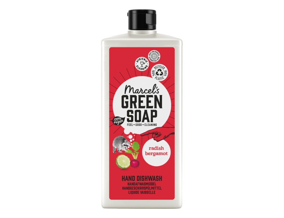 Afwasmiddel Marcels Green Soap - Radijs & Bergamot - 500 ml