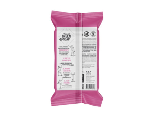 Marcel's Green Soap - Schoonmaakdoekjes - Patchouli & Cranberry