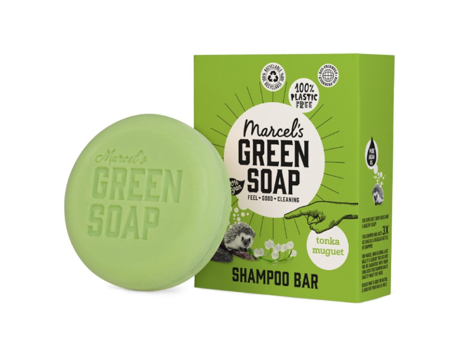 Marcels Green Soap - Shampoo Bar - Tonka & Muguet - 90gr