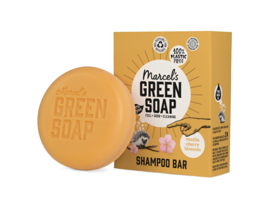 Marcels Green-Soap - Shampoo Bar - Vanille & Kersenbloesem - 90g