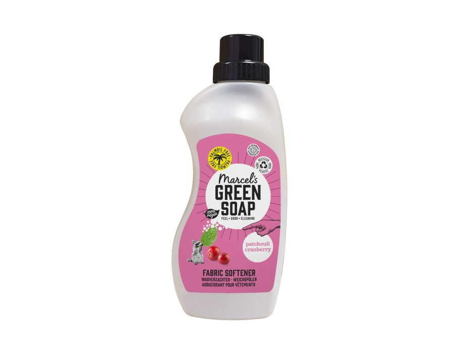 Marcel's Green Soap - Wasverzachter Patchouli & Cranberry - 750ml