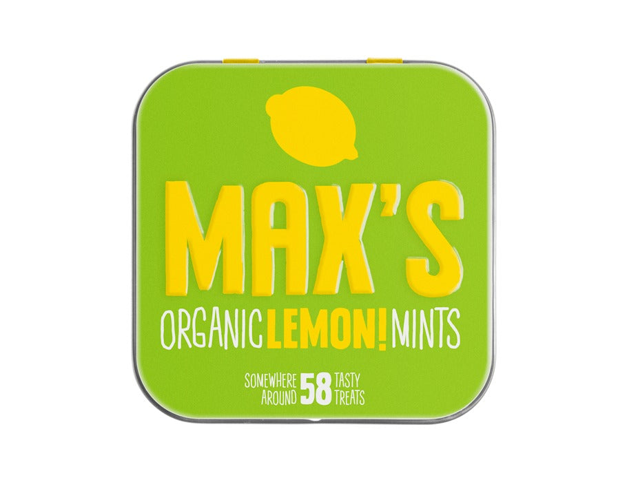 Max Organic Mints - Lemon Mints - 35gr