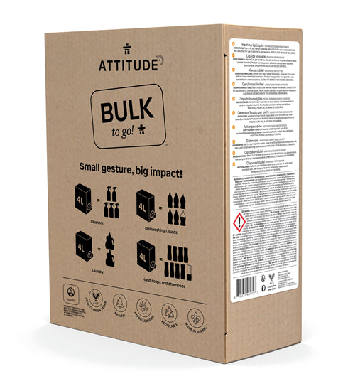 Afwasmiddel Nature+ Attitude - Lemon Zest BiB - 4L