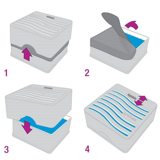 Attitude - NATURE+ Luchtverfrisser - Lavendel & Eukalyptus 227g
