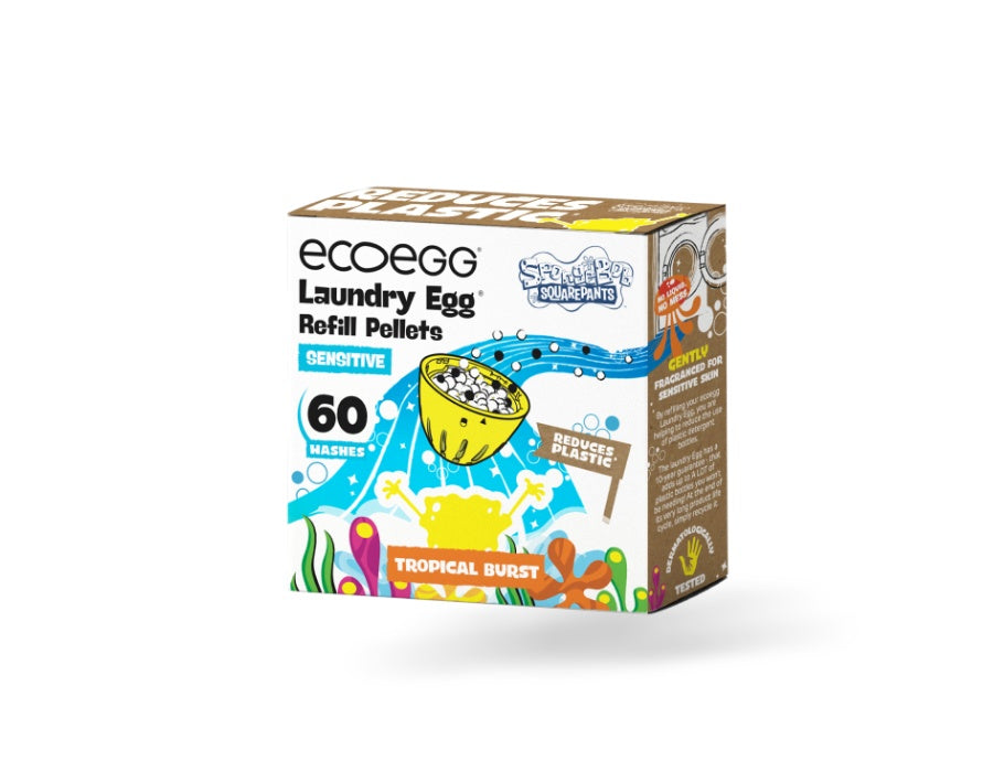 EcoEgg - Navulling - Tropical Burst - Sensitive 60 wasjes