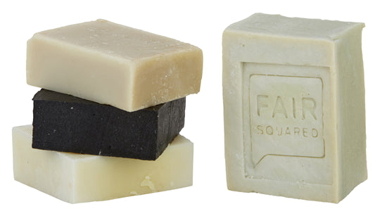 Fair Squared - Zeepblok Black Soap 2 st. - 80gr
