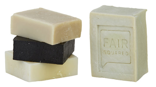 Fair Squared - Zeepblok - Gevoelige huid - Abrikoos - 2x 80gr