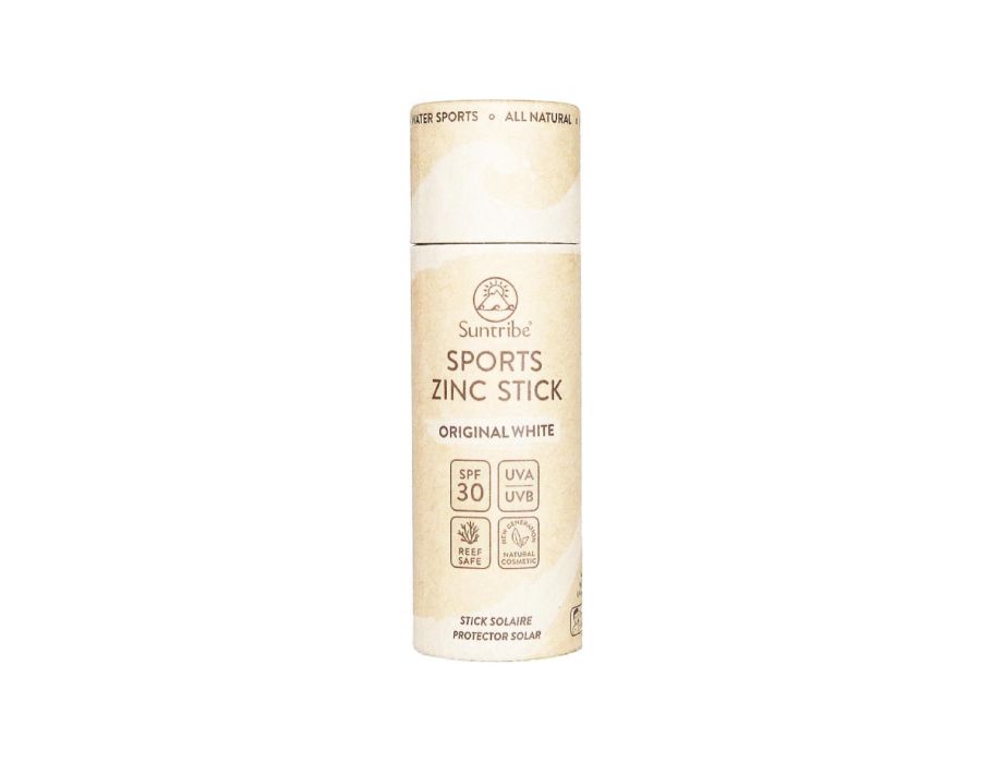 Suntribe - Zonnebrandstick - Zinc - Sport - SPF 30 - Original White