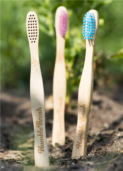 The Humble Co. - Tandenborstel Bamboe - Kind - Ultra Soft - Wit