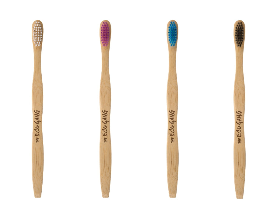 The Eco Gang - Bamboe Tandenborstel - Soft - 4 st