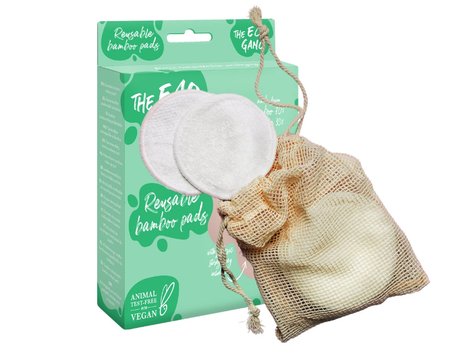 The Eco Gang - Herbruikbare make-up schijfjes - 8 st