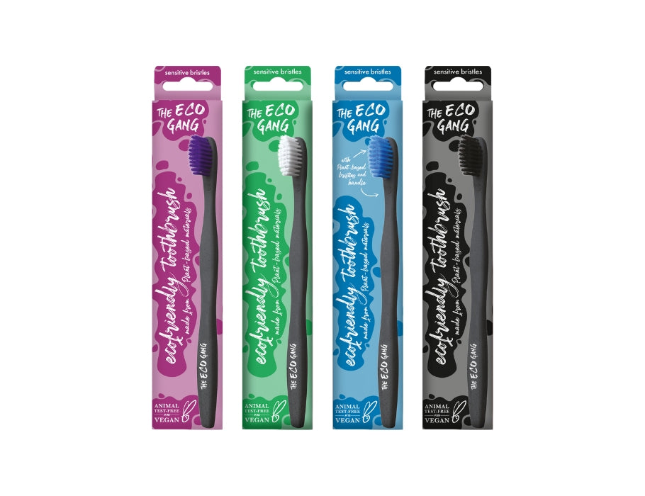 The Eco Gang - Plant-Based Tandenborstel - Sensitive - 20 st