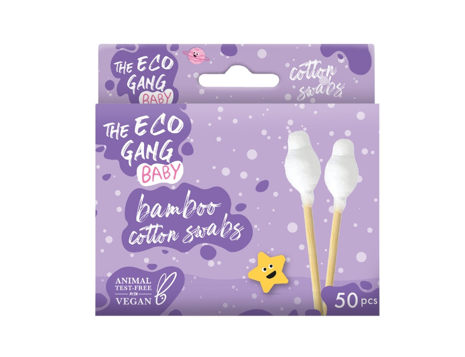 The Eco Gang - Wattenstaafjes - Baby - 50 st