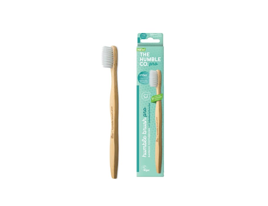 The Humble Co. Tandenborstel Bamboe - PRO - Interdental - Soft - Wit