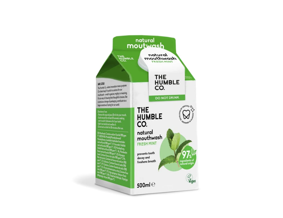 The Humble Co. - Mondwater Fresh Mint - 500 ml