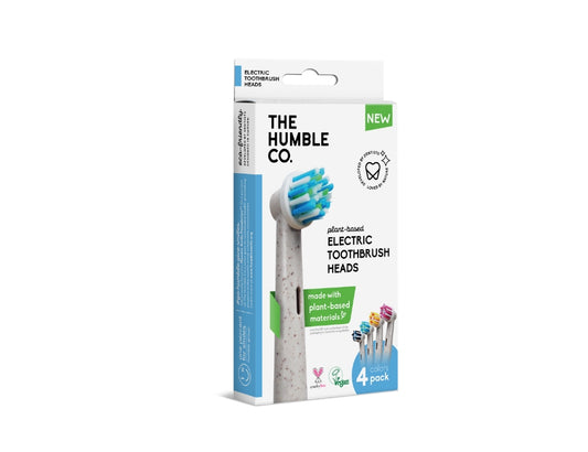 The Humble Co. - Opzetborstels - Plant-Based - 4-pack - Oral-B