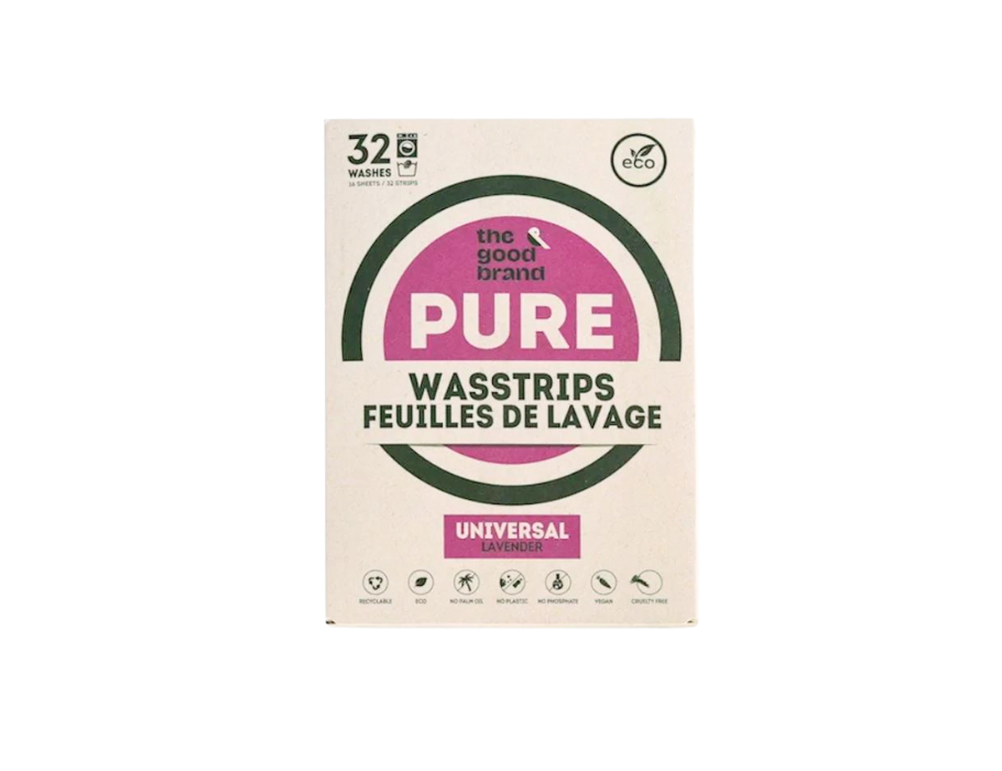 The Good Brand - Wasstrips universeel - Lavendel - 32 Stuks