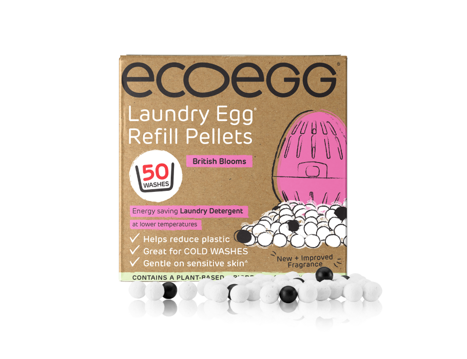 EcoEgg - Navulling - British Blooms - 50 Wasjes