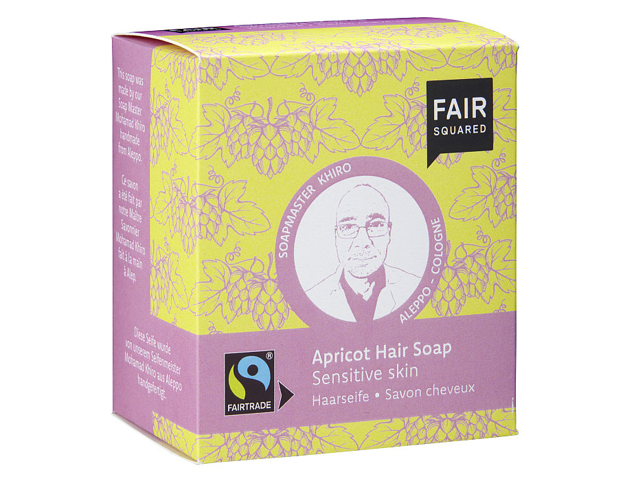 Fair Squared - Shampoo Bar - Sensitive Abrikoos - 2st