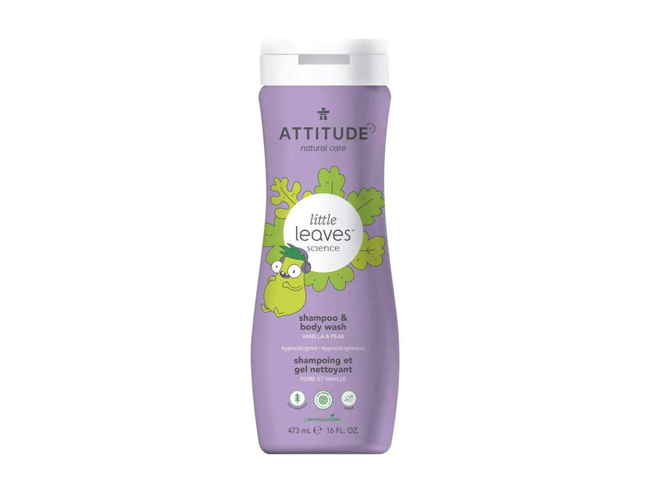 Attitude - Little Leaves™ - Shampoo & Duschgel - Vanilla & Pear - 473ml