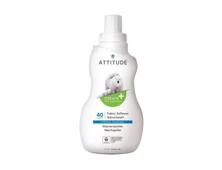 Attitude - Wasverzachter Nature+ - Wilde bloemen - 40 wasbeurten - 1l