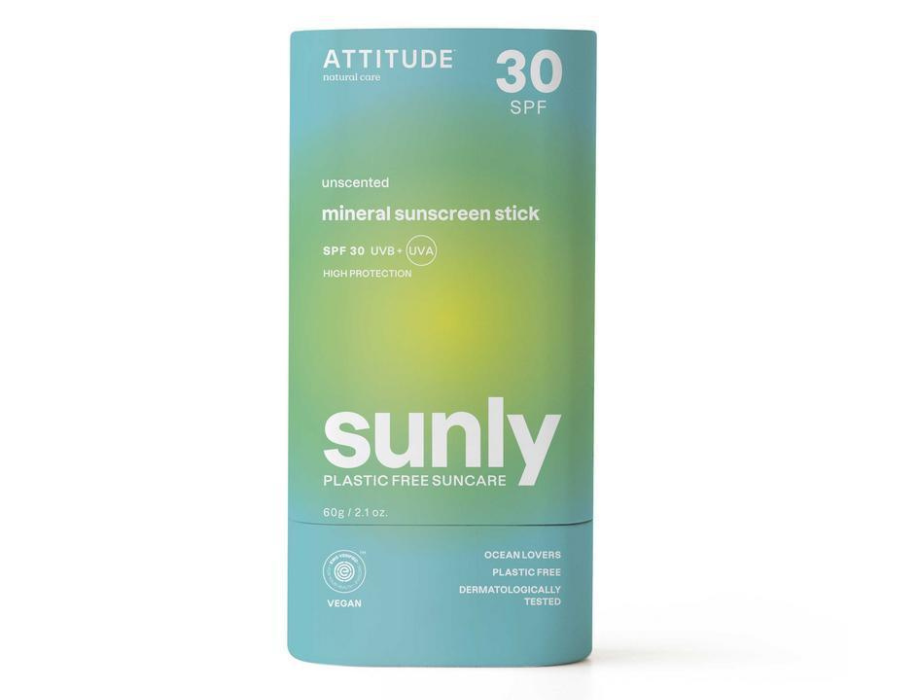 Attitude - Zonnebrandstick - SPF30 - Parfumvrij - 60g