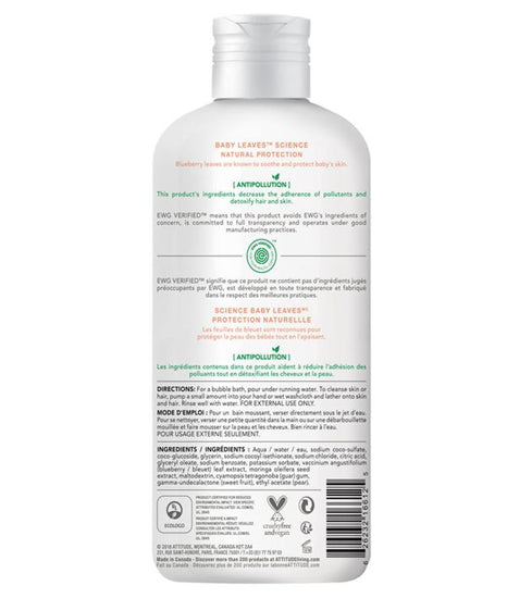 Attitude - Baby Leaves™ Badschuim – Pear Nectar