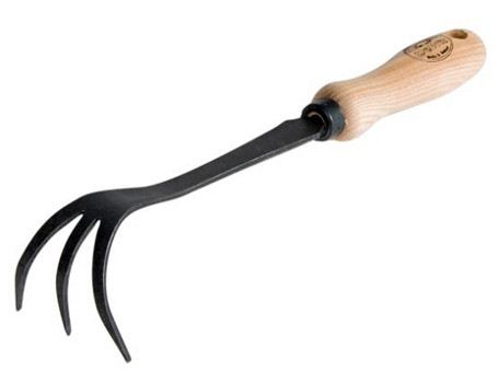 De Wit - Handhark met drie tanden - cultivator