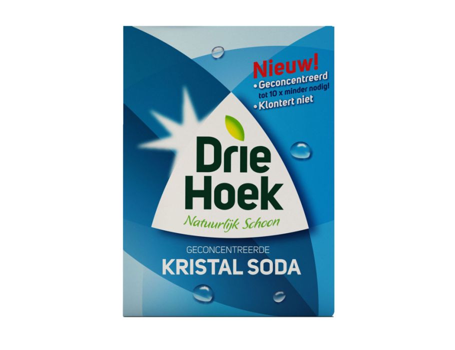 Driehoek - kristal Soda - 600gram