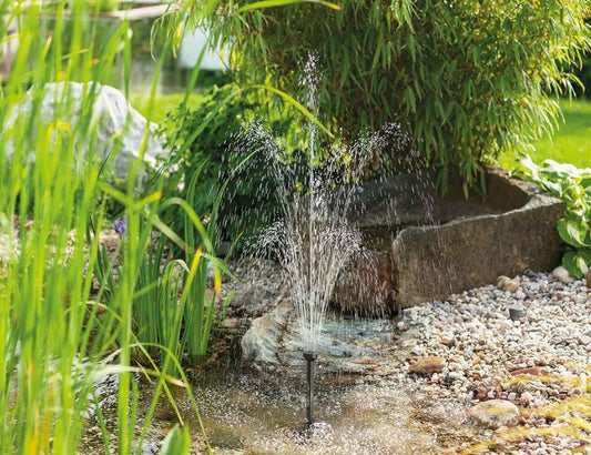 Esotec- Vijverpomp set - 10W - 610 l/h - Zonne-energie