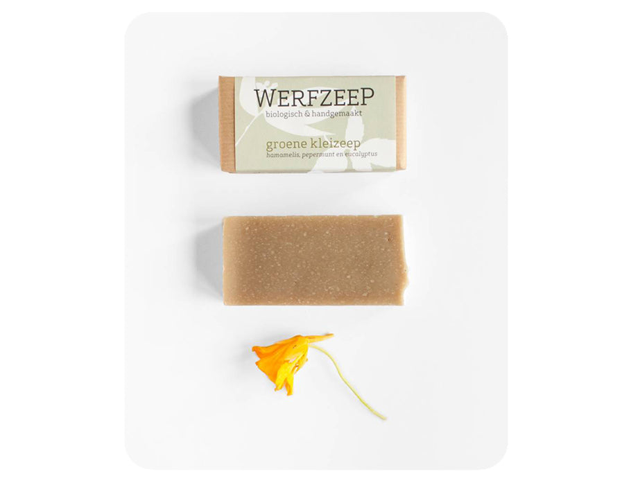 Werfzeep - Groene Klei - 100 gr