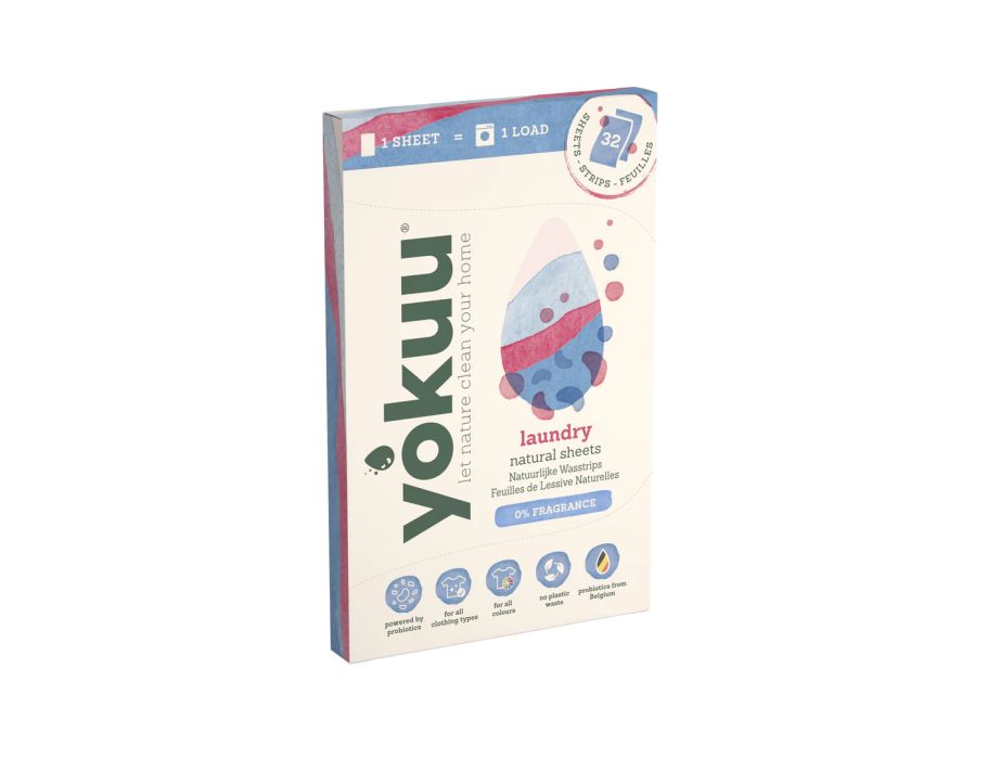 Yokuu - probiotische wasstrips - 0% fragrance - 32st