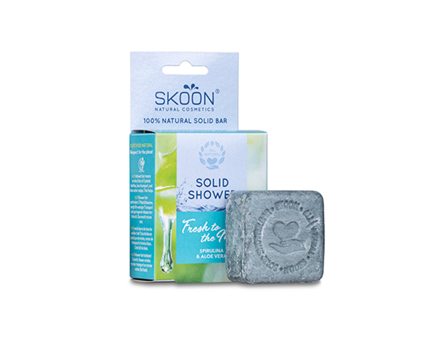 Skoon - Solid Shower Bar - Fresh To The Max - 90 gr