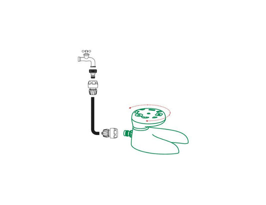 G.F. Reco - Zwenksproeier Met Voet