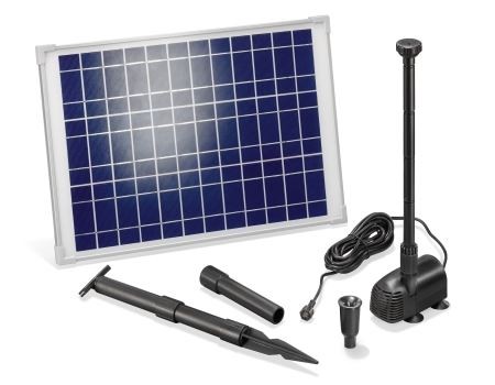 Esotec - Vijverpomp - 20W - 1350 l/h - Zonne-energie