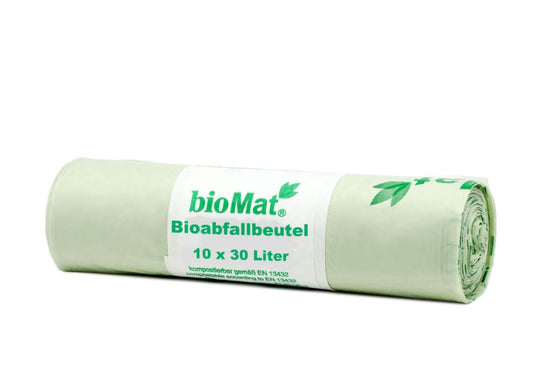 Biomat - Composteerbare vuilniszakken 30L -10 st